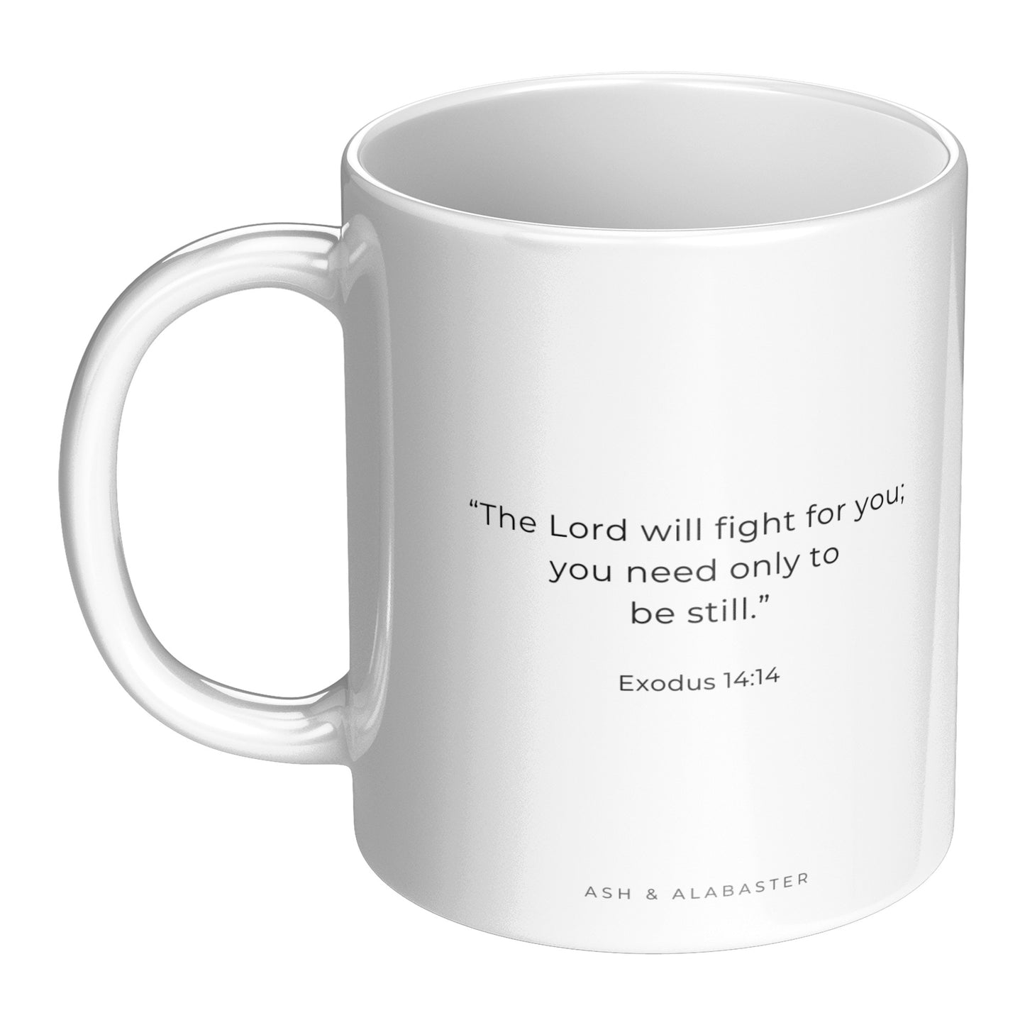 "Be Still" Scripture Mug