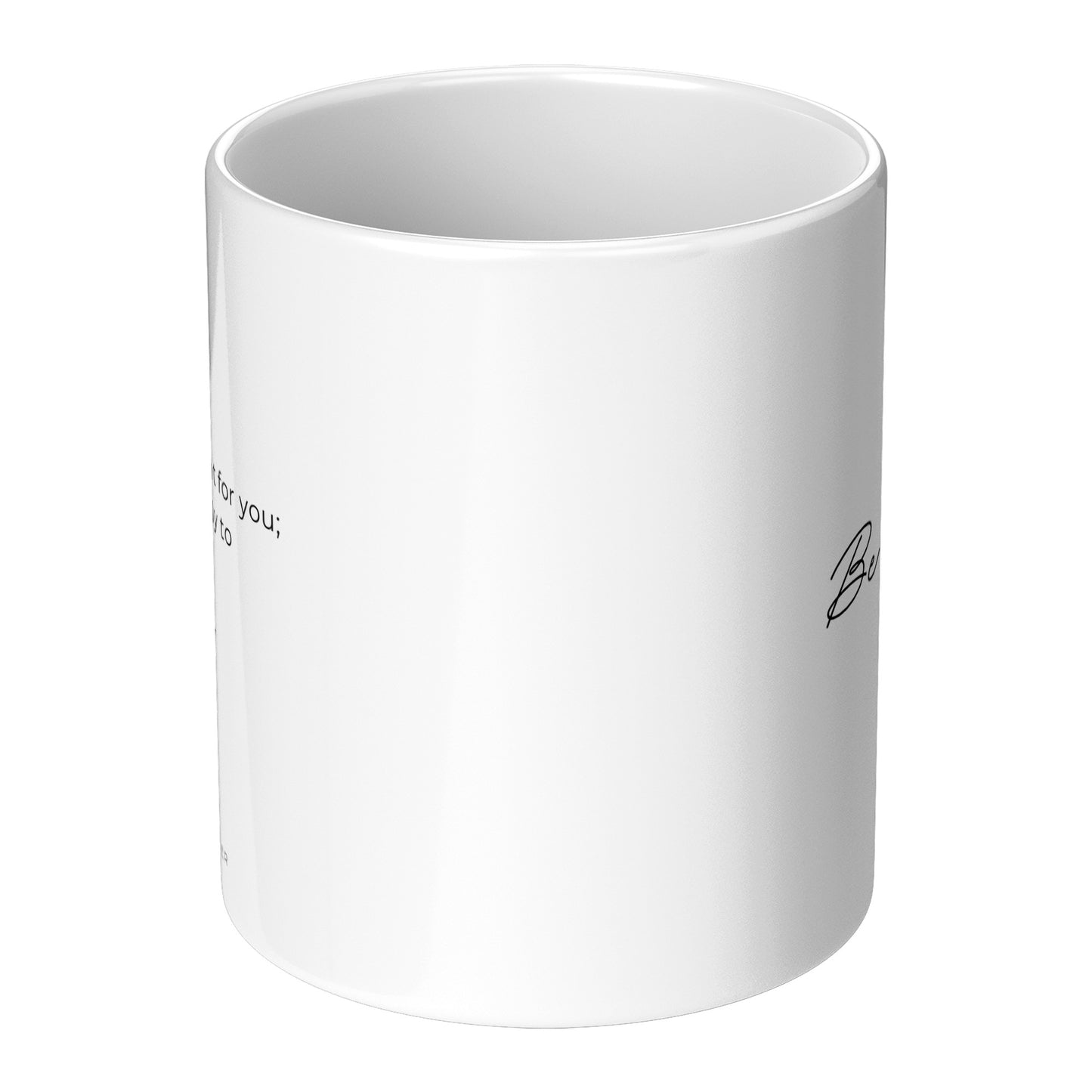 "Be Still" Scripture Mug